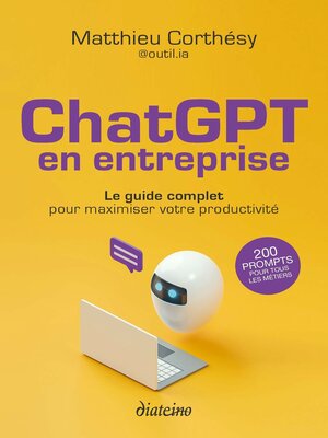 cover image of ChatGPT en entreprise--Le guide complet pour maximiser votre productivité